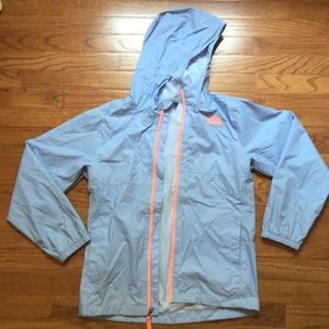 North Face Rain Coat Jacket SIZE: LG (14/16)